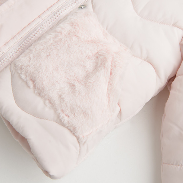 Яке, цвят: Светло розов