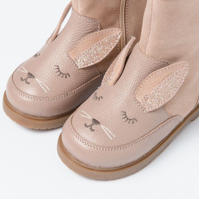 Ботуши, цвят: Светло розов