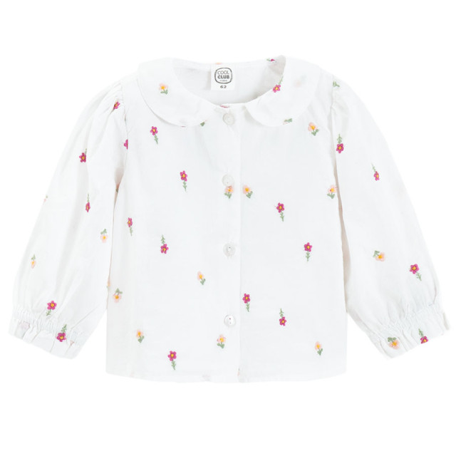 Блуза с дълъг ръкав, цвят: Кремав