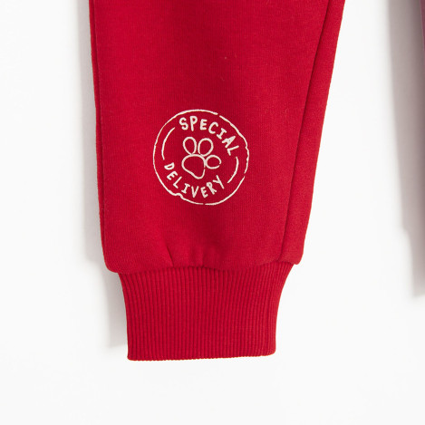 Спортен панталон PAW PATROL, цвят: Червен