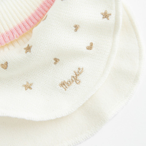 Шал СНУД, цвят: Кремав