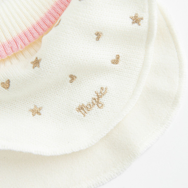 Шал СНУД, цвят: Кремав