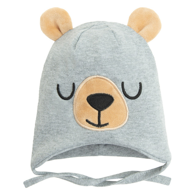 Шапка, цвят: Сив меланж