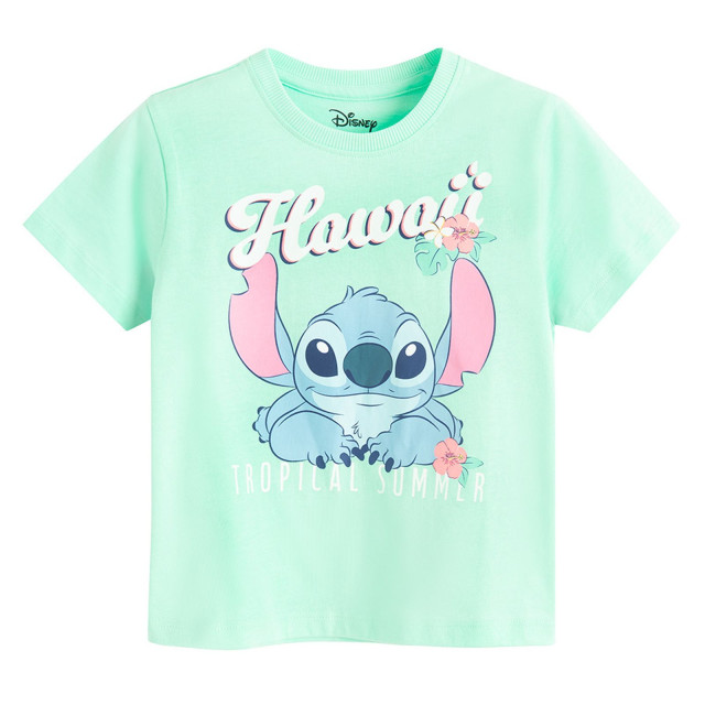Тениска с къс ръкав LILO&STITCH, цвят: Тюркоазен