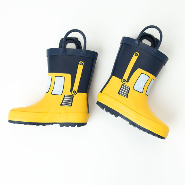 Гумени ботуши, цвят: Жълт