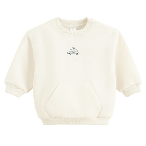 Блуза с дълъг ръкав, цвят: Бежов