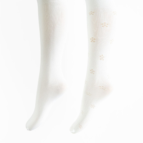 Чорапогащи 2бр., цвят: Бял