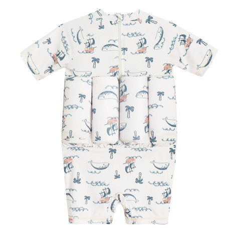 Пливни гащеризони, цвят: Бял