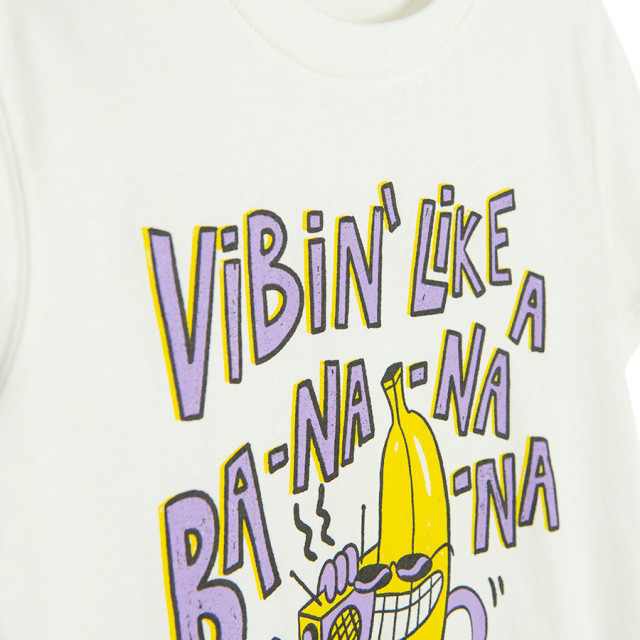 Тениска с къс ръкав, цвят: Бял