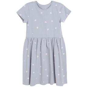 Рокля с къс ръкав, цвят: Светло син