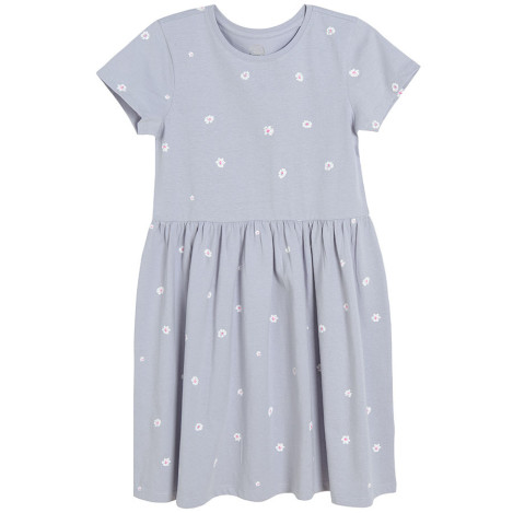 Рокля с къс ръкав, цвят: Светло син