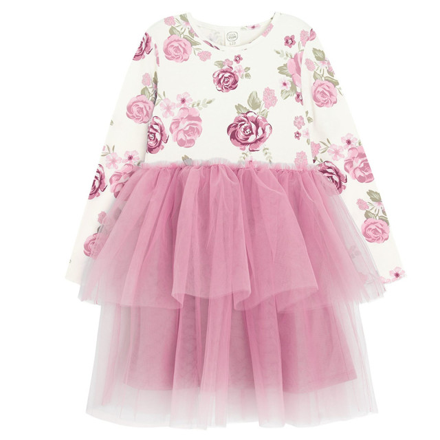 Рокля с дълъг ръкав, цвят: Микс