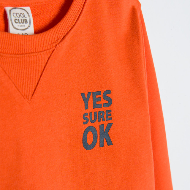 Блуза с дълъг ръкав, цвят: Червен