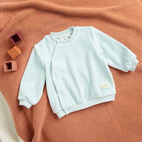 Блуза с дълъг ръкав MICKEY&FRIENDS, цвят: Светло син