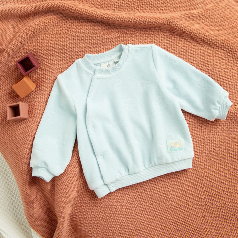 Блуза с дълъг ръкав MICKEY&FRIENDS, цвят: Светло син