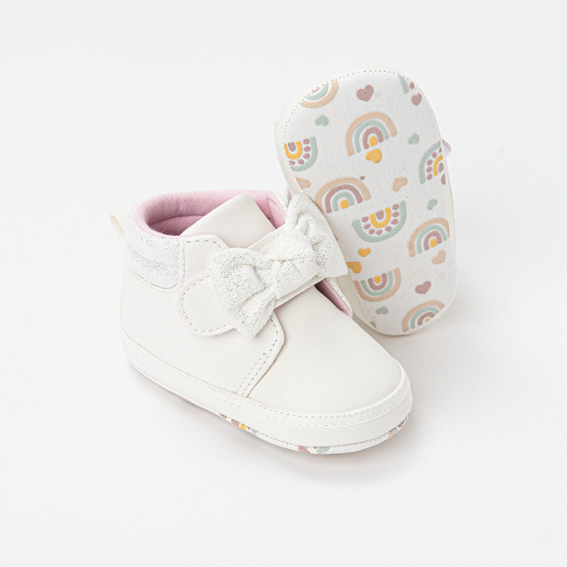 Пантофи, цвят: Бял