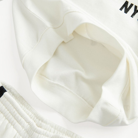 Спортен комплект 2бр., цвят: Бял