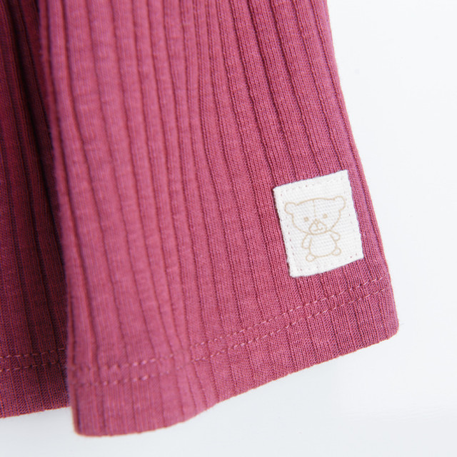 Рокля с дълъг ръкав, цвят: Бургунди