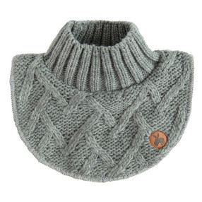 Шал, цвят: Сив меланж