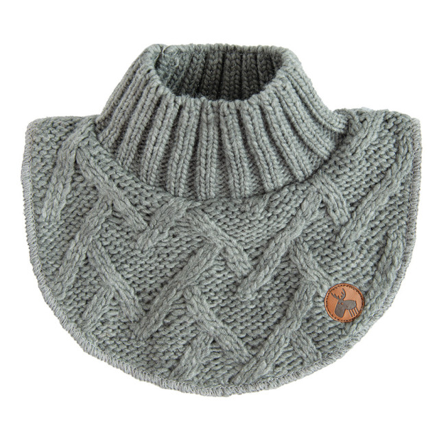 Шал, цвят: Сив меланж