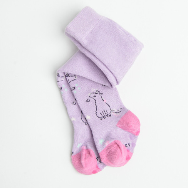 Чорапогащи, цвят: Светло виолетов