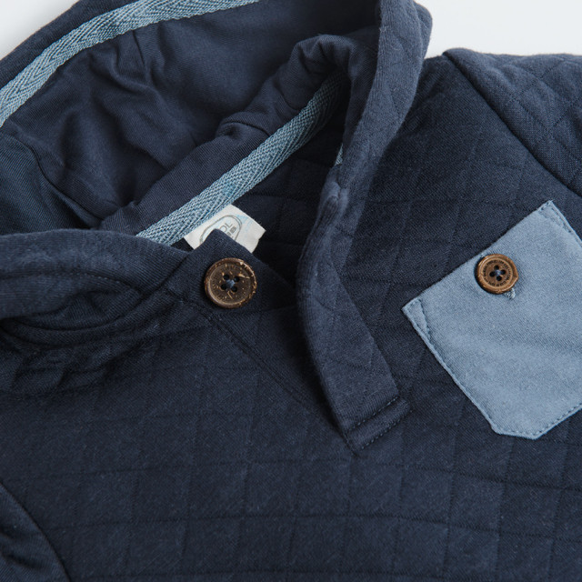 Суитчър, цвят: Морско син