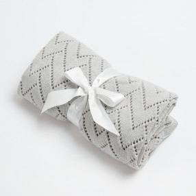 Одеяло, цвят: Светло сив