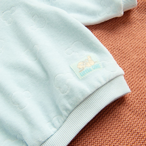 Блуза с дълъг ръкав MICKEY&FRIENDS, цвят: Светло син