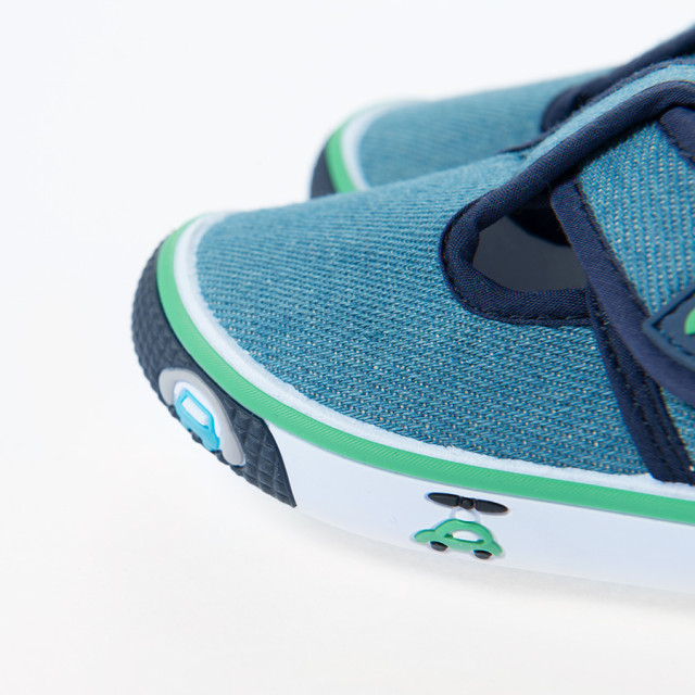 Пантофи, цвят: Деним