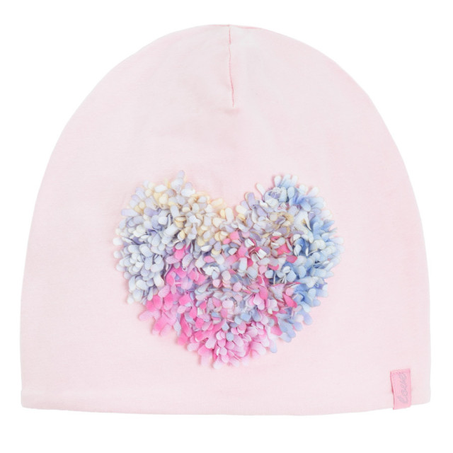 Шапка, цвят: Светло розов