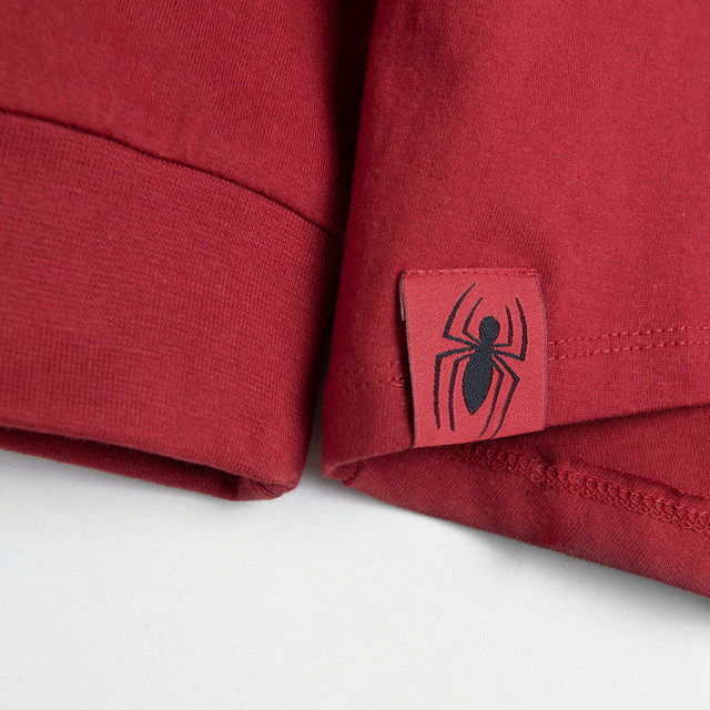 Блуза с дълъг ръкав SPIDERMAN, цвят: Червен