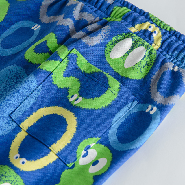 Спортен панталон, цвят: Морско син