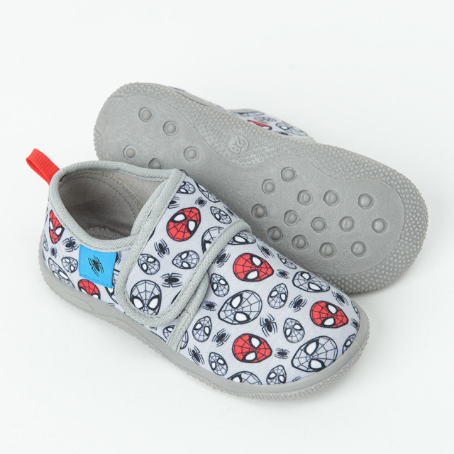 Пантофи SPIDER-MAN, цвят: Светло сив