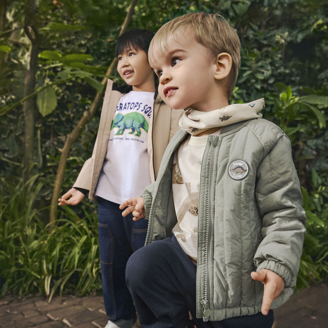 Яке, цвят: Зелен