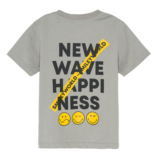 Тениска с къс ръкав SMILEY, цвят: Тъмно сив