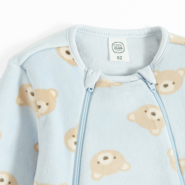 Гащеризон, цвят: Син меланж