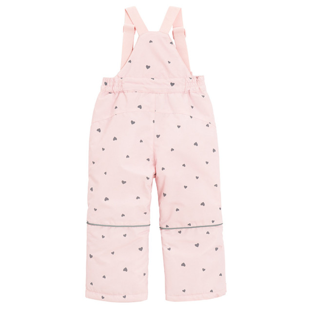 Зимно облекло 2 части, цвят: Пепел от рози