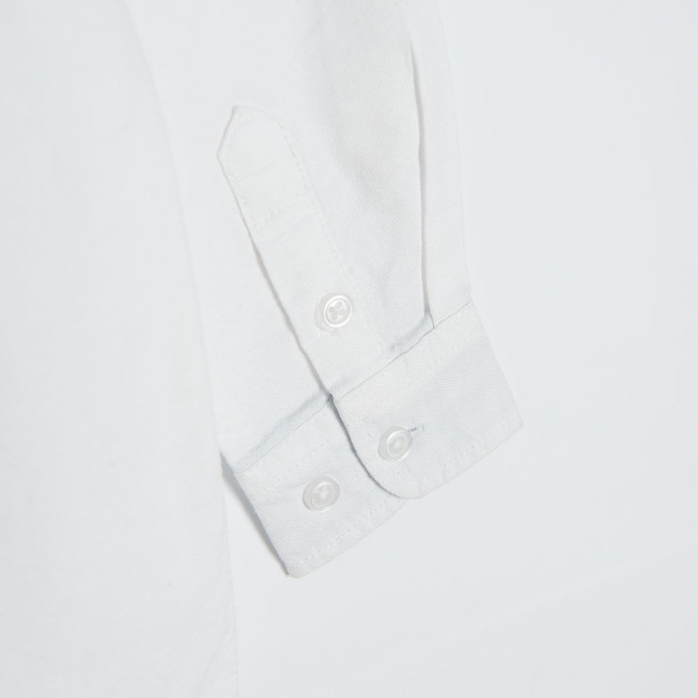 Риза с дълъг ръкав, цвят: Бял