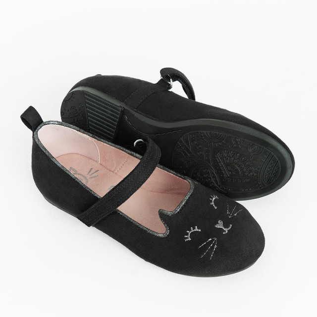 Балеринки, цвят: Черен