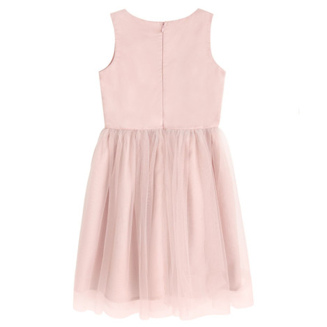 Рокля без ръкав, цвят: Розов