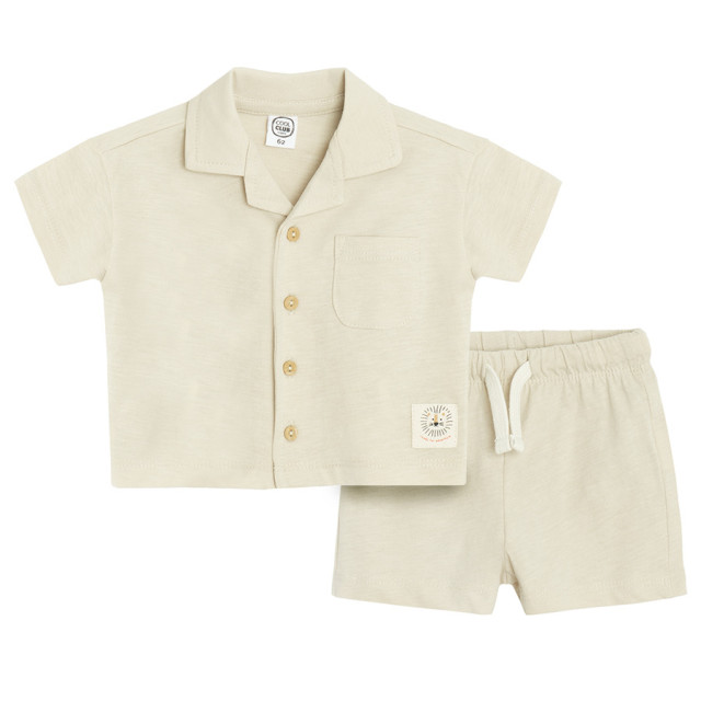 Комплект, цвят: Бежов