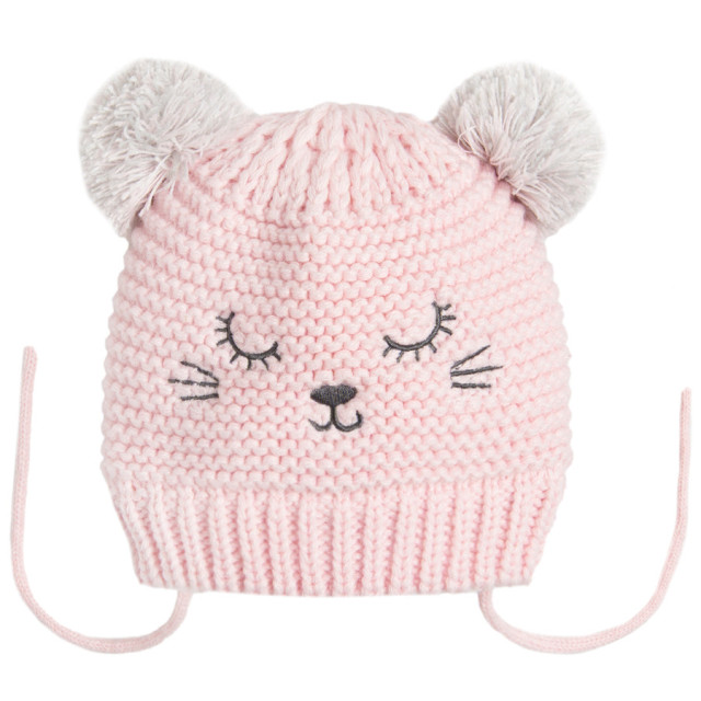 Шапка, цвят: Светло розов