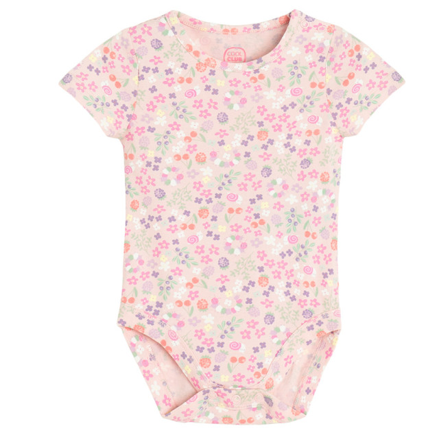 Боди с къс ръкав 2бр., цвят: Микс