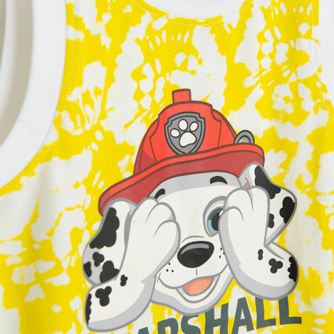 Тениска без ръкав PAW PATROL, цвят: Жълт