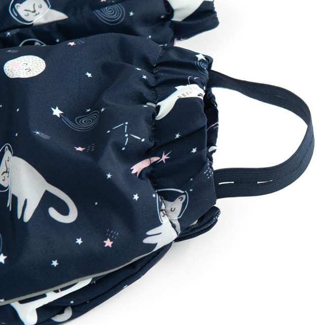 Космонавт, цвят: Морско син