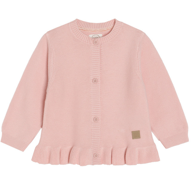 Жилетка, цвят: Светло розов