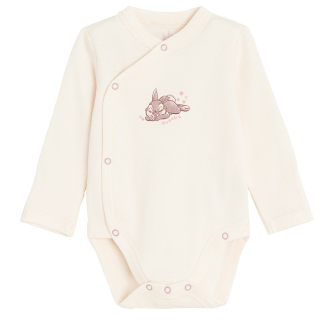 Боди с дълъг ръкав 2бр. BAMBI, цвят: Микс