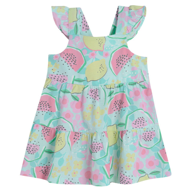 Рокля без ръкав, цвят: Светло зелен