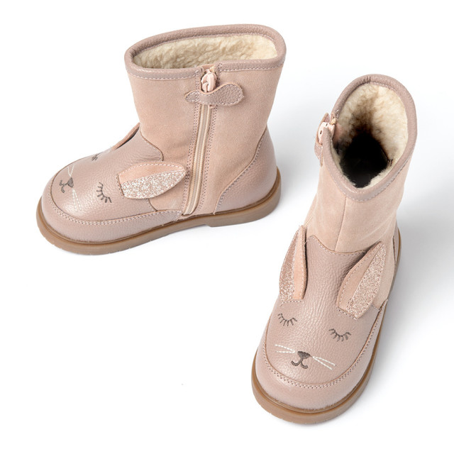 Ботуши, цвят: Светло розов