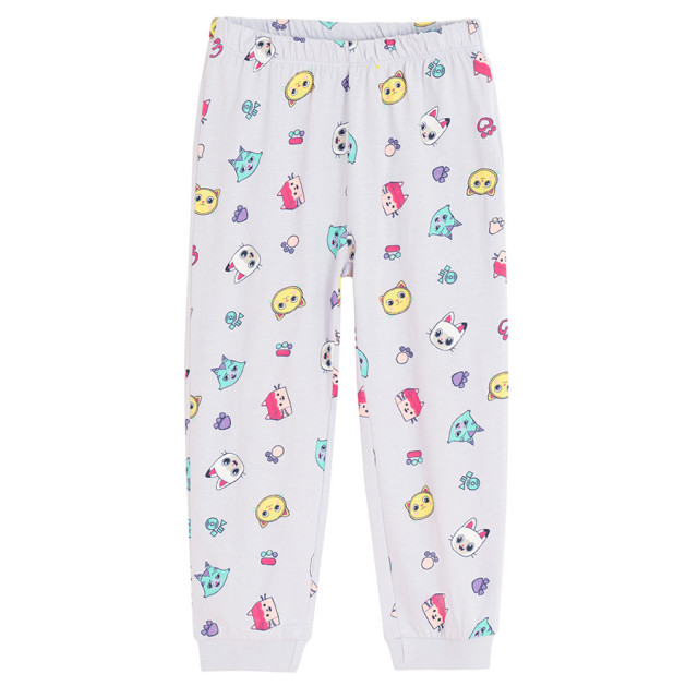 Пижама GABBY’S DOLLHOUSE, цвят: Лилав